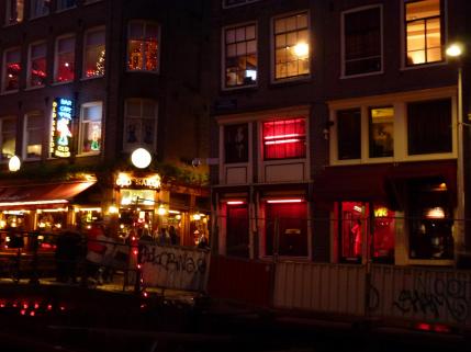 Barrio rojo Amsterdam